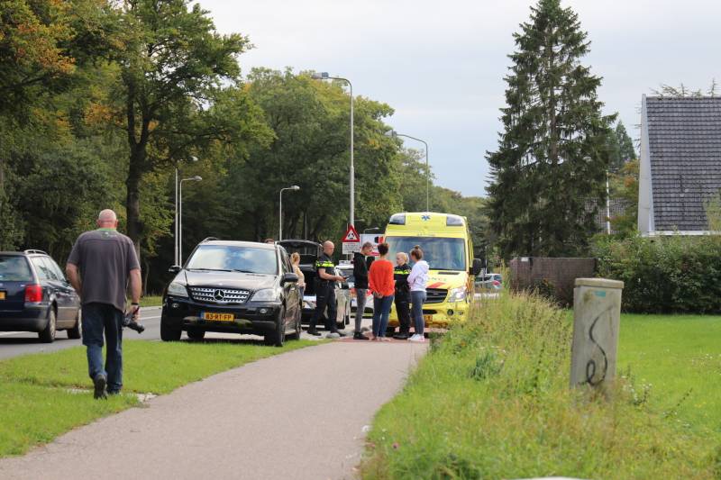 Flinke schade aan brommobiel na kop-staart aanrijding