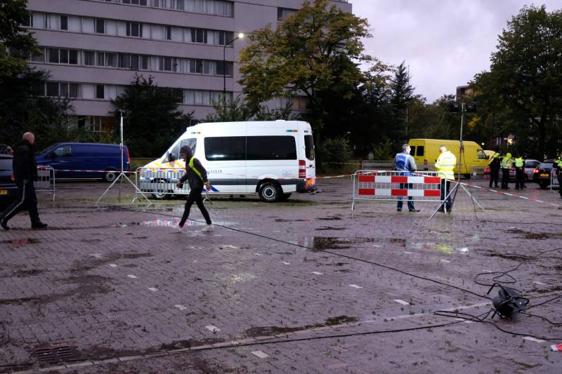 Grote controle op parkeerplaats