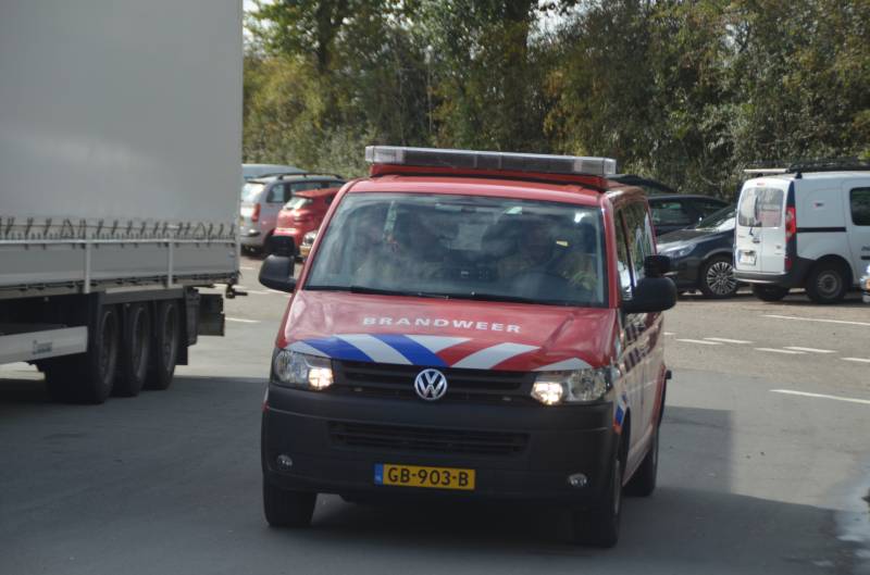 Lekkage ontstaan in een vat gevaarlijke stoffen bij ICL-IP