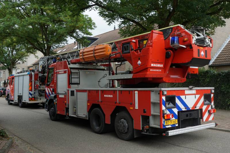 Brand in woning snel geblust