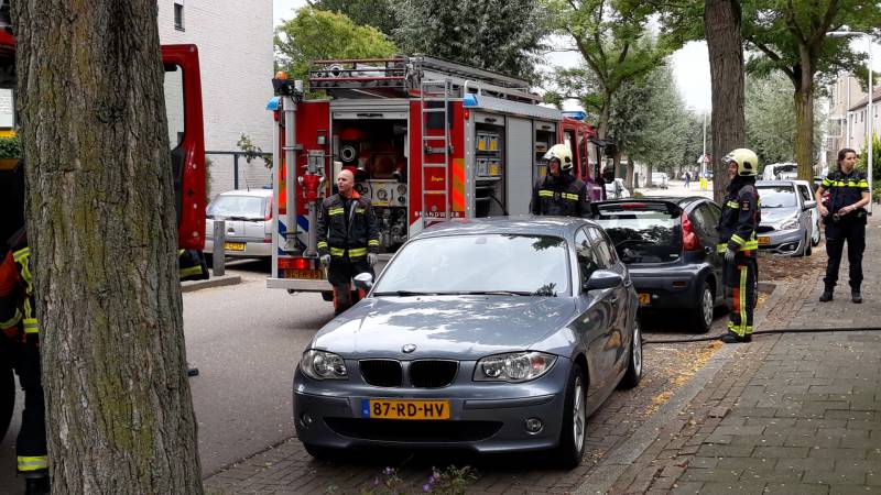 Brand in woning snel geblust