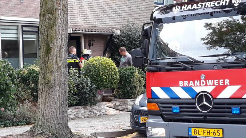 Brand in woning snel geblust