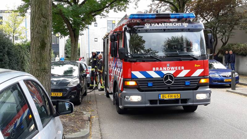 Brand in woning snel geblust