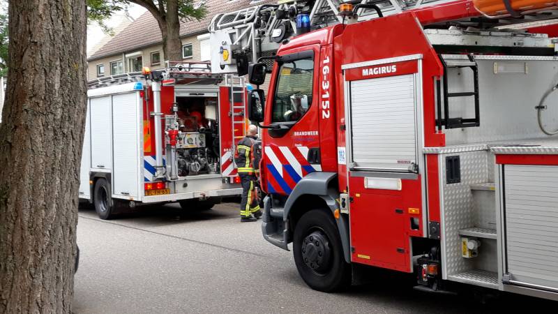 Brand in woning snel geblust