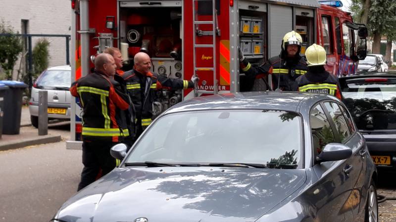 Brand in woning snel geblust