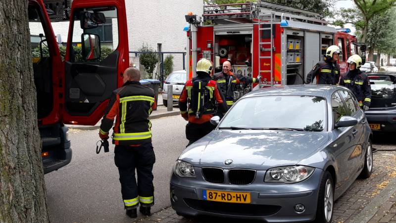 Brand in woning snel geblust