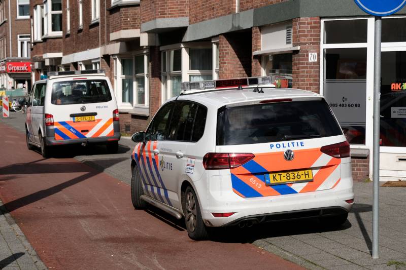 Brand in keuken portiekwoning in Oostbroek-Noord