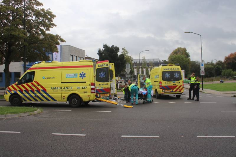 Fietsster ernstig gewond in Brinkhorst
