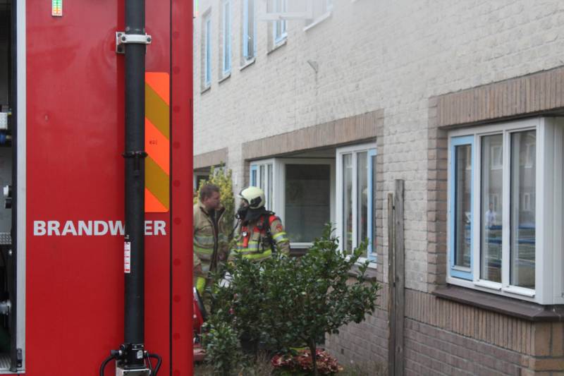 Woning Zielhorst vol rook na brand in trapkast