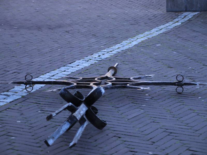 Barneveldse haan van Oude Kerktoren gehaald