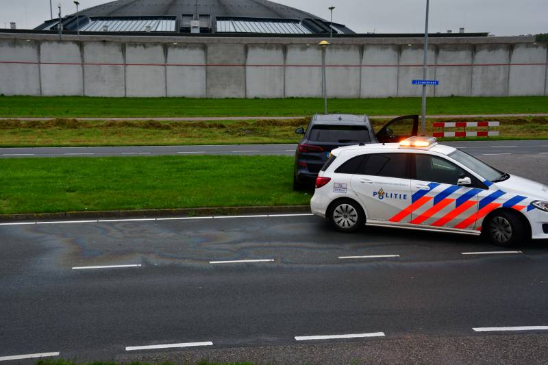 Enorme schade na ongeval met twee auto's