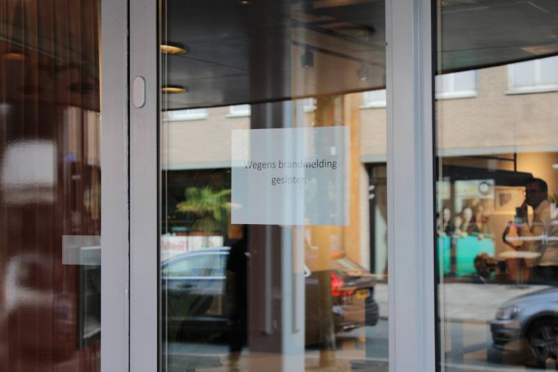 ING-bank gesloten na brandmelding