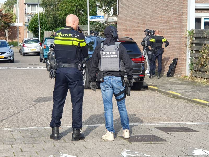 Twee mannen aangehouden na schietpartij bij woning