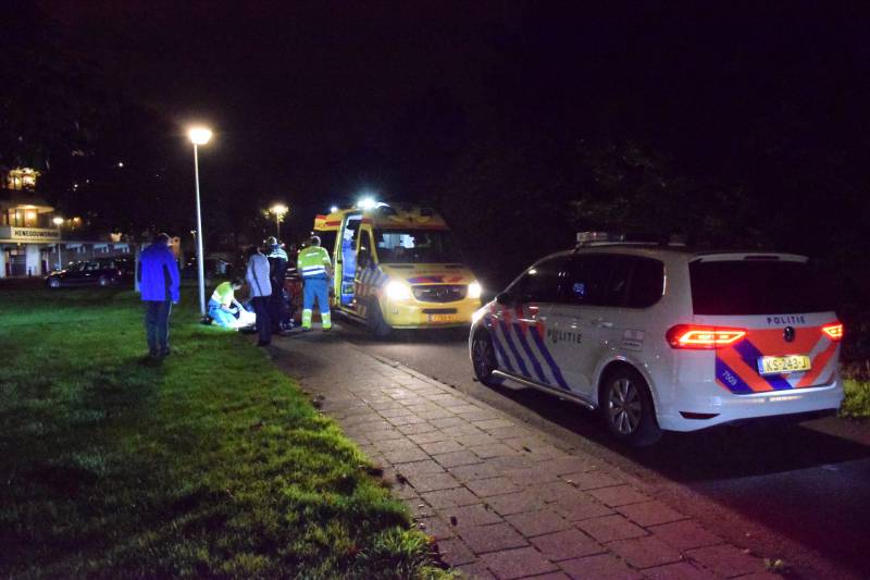 Scooterijder zwaargewond na eenzijdig ongeval