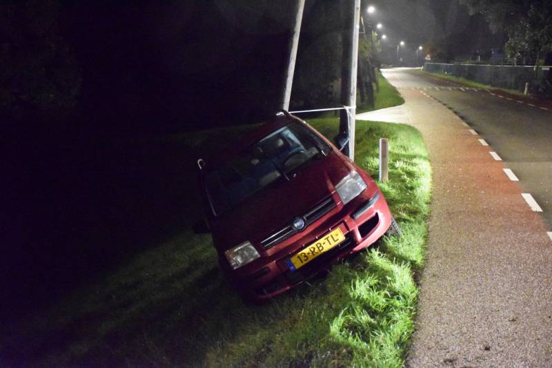 Opnieuw ongeval op dijk ondanks waarschuwingsborden
