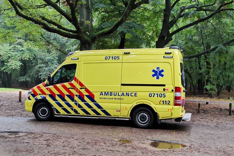 Mountainbiker gewond na valpartij op Ederheide