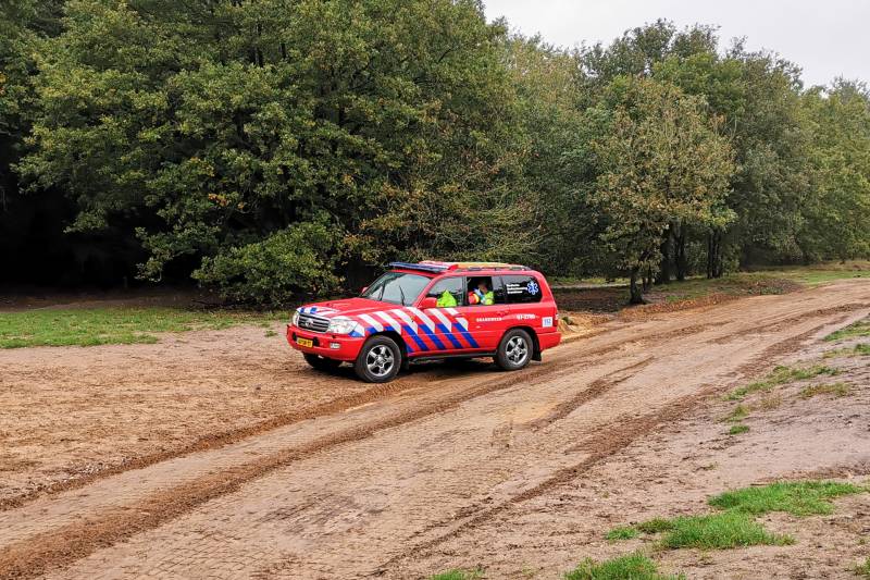 Mountainbiker gewond na valpartij op Ederheide