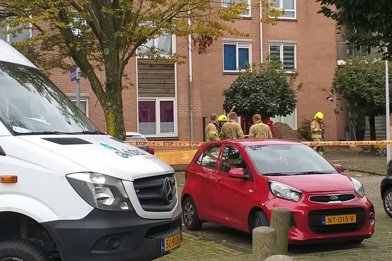 Gasleiding stukgetrokken, woningen ontruimd