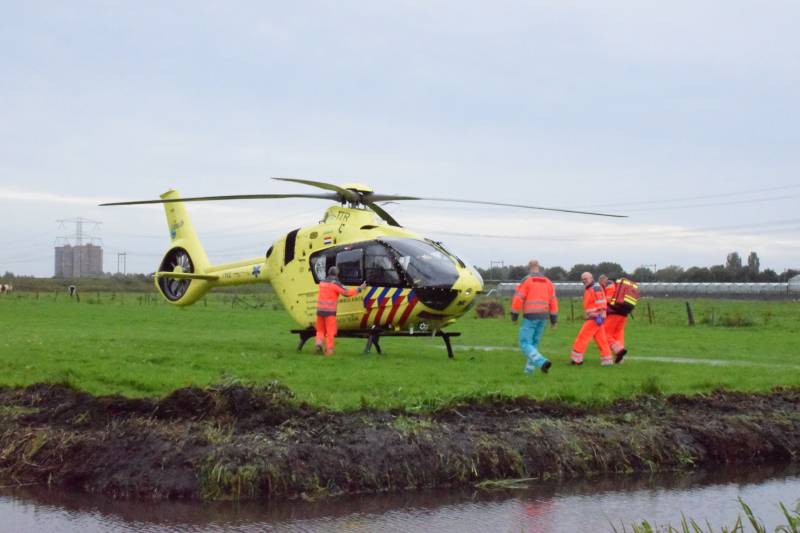 Kind zwaargewond na val van fiets