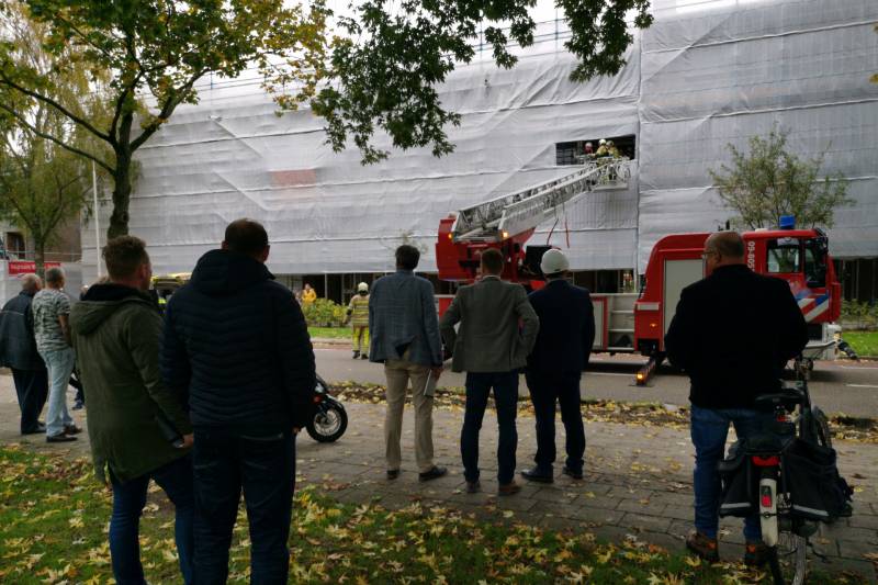 Bouwvakker gewond bij werkzaamheden