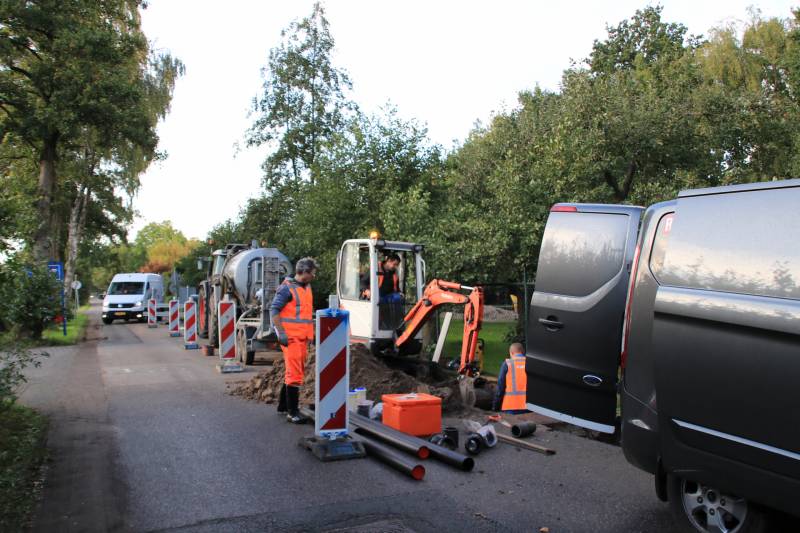 Kapotte riolering zorgt voor sinkhole