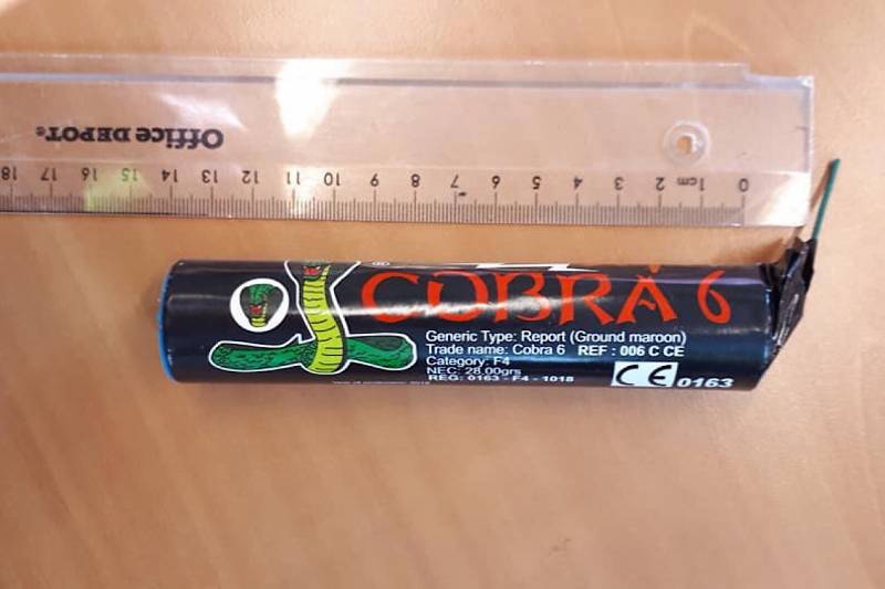 Jongen met Cobra 6 vuurwerk aangehouden voor winkeldiefstal