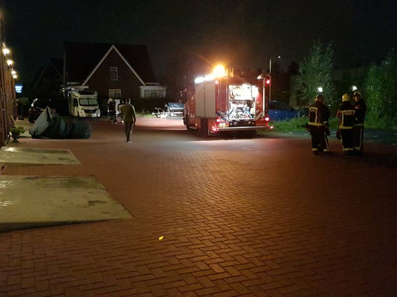 Palletkachel zet woning onder rook