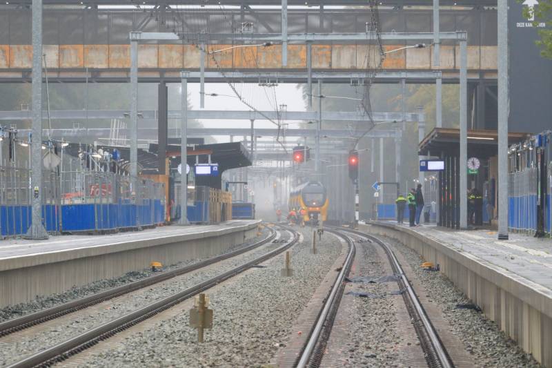 Geen treinverkeer door aanrijding met persoon