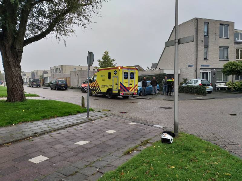 Thuisbezorgd bezorger aangereden