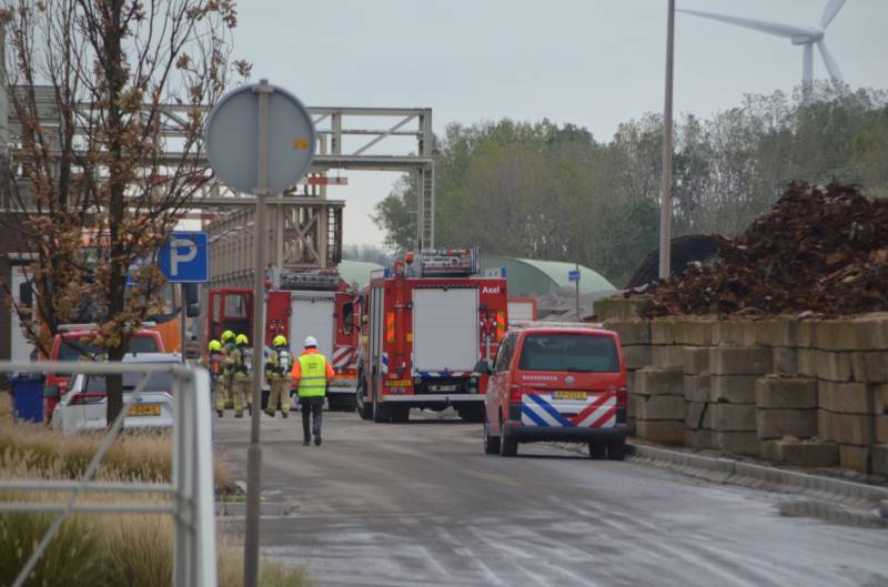 Incident met gevaarlijke stoffen op terrein Heros