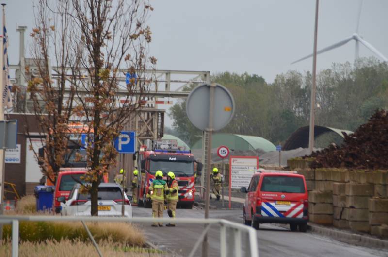 Incident met gevaarlijke stoffen op terrein Heros