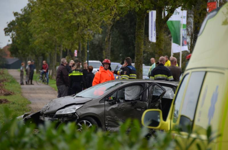 Gewonde bij eenzijdig ongeval