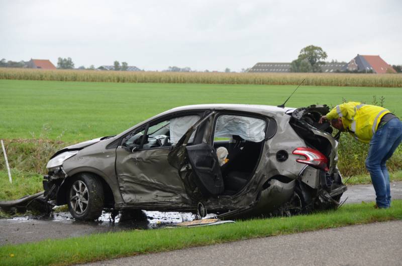 Gewonde bij eenzijdig ongeval