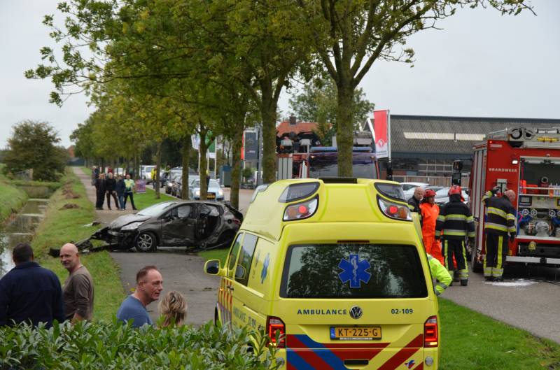 Gewonde bij eenzijdig ongeval