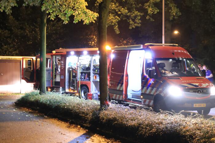 Flat ontruimd om aangestoken brand kelderbox