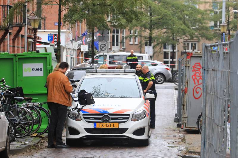Straat afgezet na schietpartij