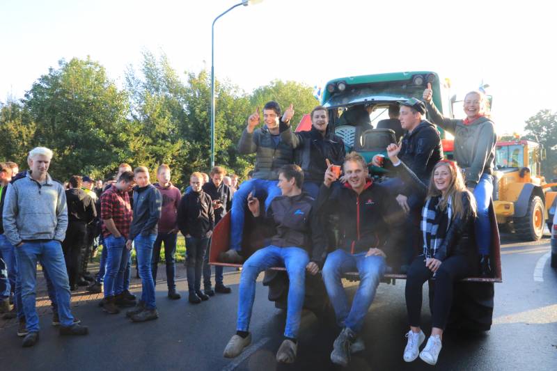 Bilthoven opslot door stikstof boerenprotest