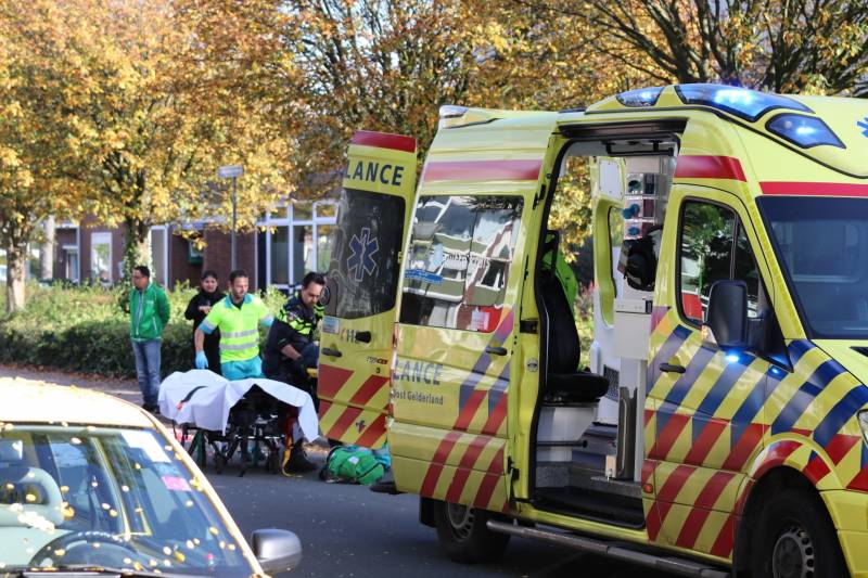 Fietser zwaargewond na valpartij