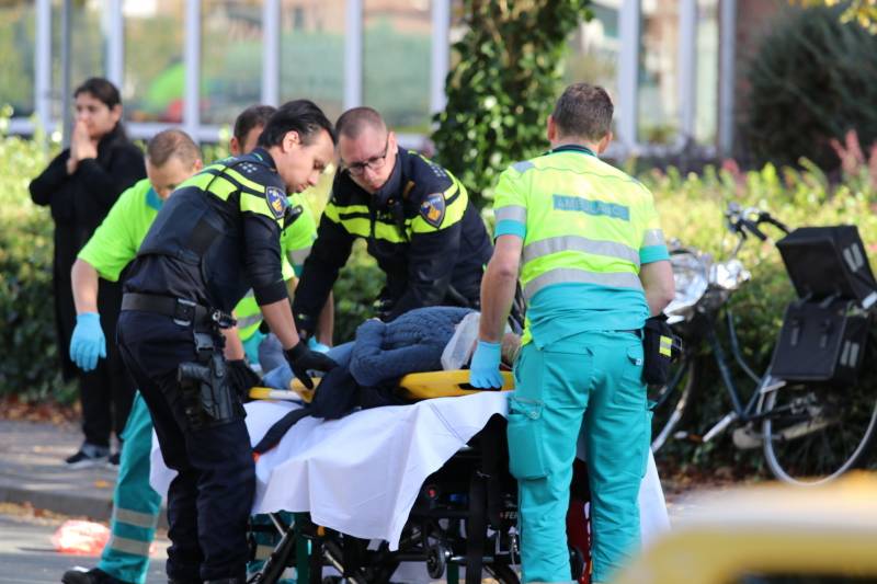 Fietser zwaargewond na valpartij