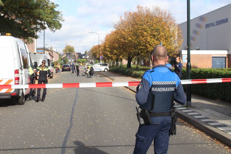 Fietser zwaargewond na valpartij