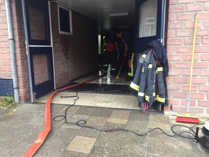 Flinke wateroverlast na waterleiding breuk