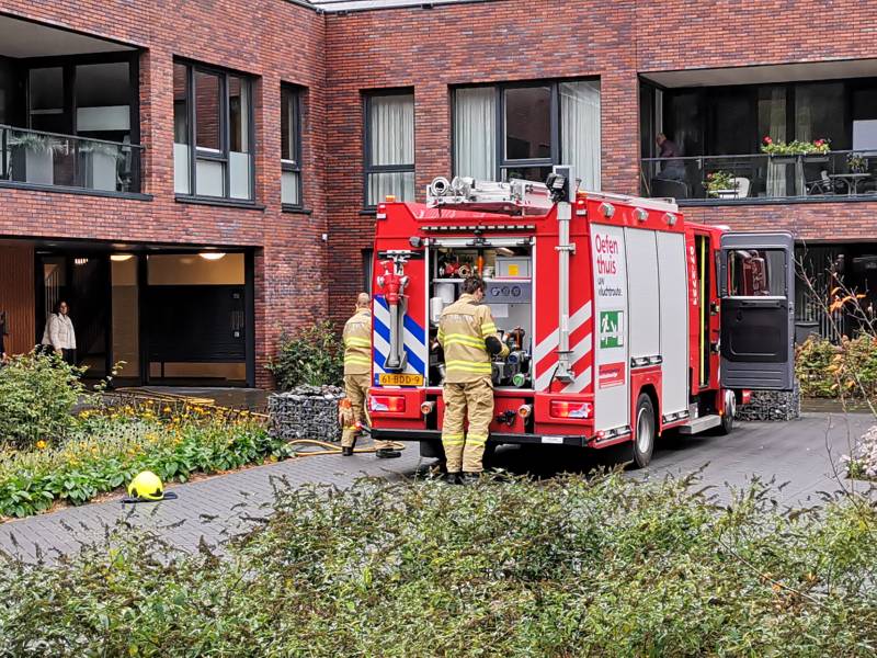 Brand in woning van appartementencomplex