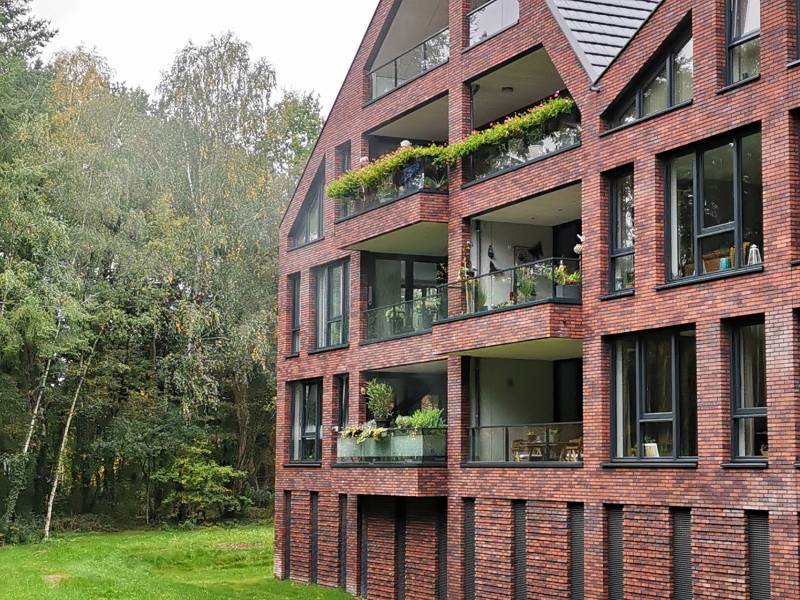 Brand in woning van appartementencomplex