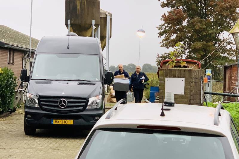 Onderzoek naar in aanbouw zijnde cocaïnewasserij