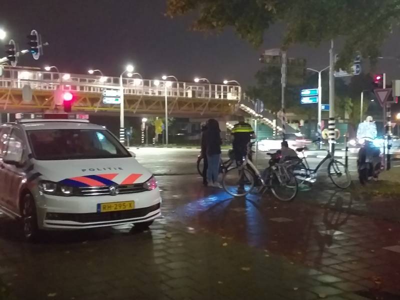 Fietser licht gewond na aanrijding met scooter
