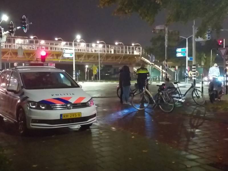 Fietser licht gewond na aanrijding met scooter