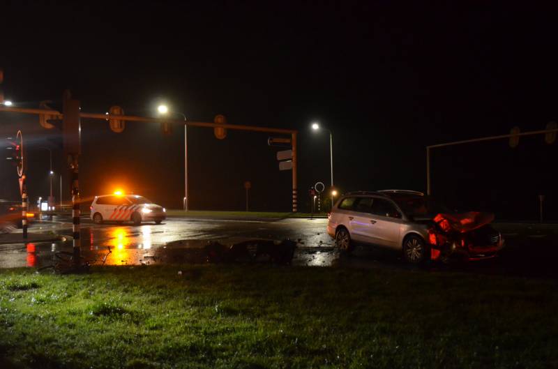 Flinke schade en gewonde bij aanrijding