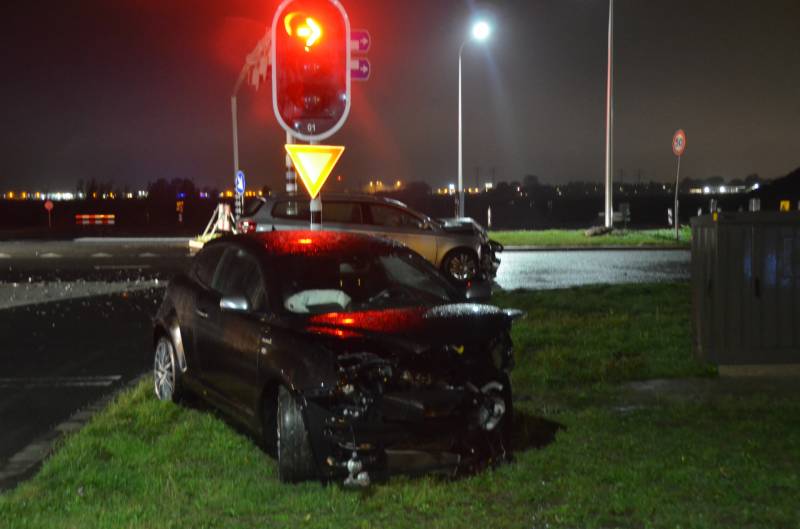 Flinke schade en gewonde bij aanrijding
