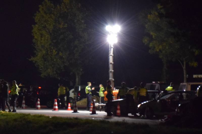 Grote controle door politie en overheidsdiensten