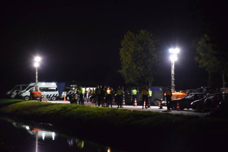 Grote controle door politie en overheidsdiensten